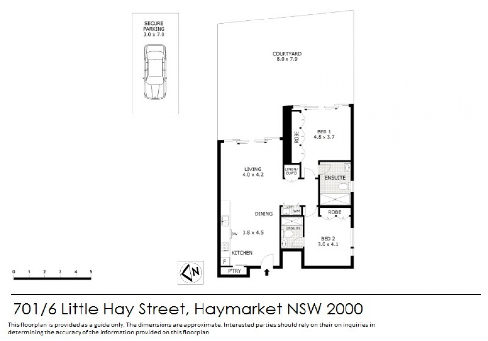 Level 7, 6 Little Hay Street, Haymarket, NSW, 2 Bedrooms Bedrooms, 1 Room Rooms,2 BathroomsBathrooms,公寓 Apartment,出售 For Sale,NSW,1409