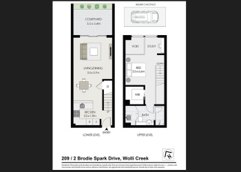 209/2-6 Brodie Spark Drive, Wolli Creek, NSW, Aust, 1 Bedroom Bedrooms, 1 Room Rooms,1 BathroomBathrooms,公寓 Apartment,出售 For Sale,NSW,1797